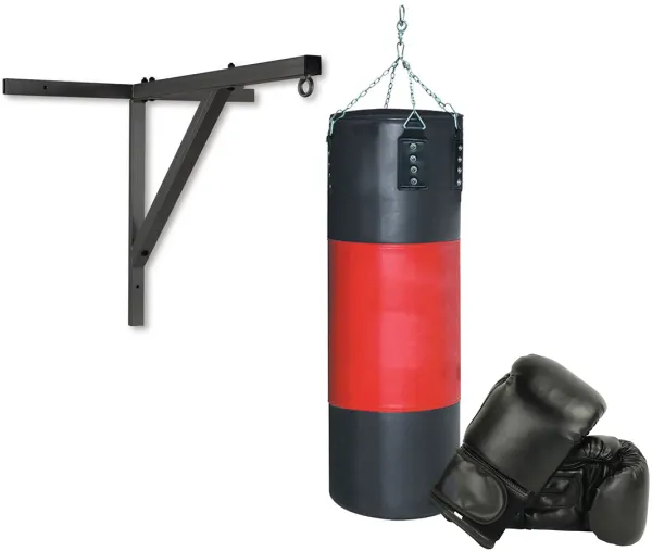 Odin Fit Boxing Nyrkkeilysäkki Sis. Ripustus & Hanskat