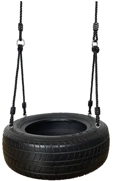 Nordic Play rengaskeinu mustalla köydellä Active