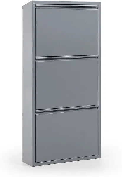 Ode, Kenkähylly, harmaa, H103x50x15 cm